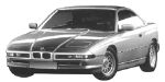 BMW E31 C1254 Fault Code